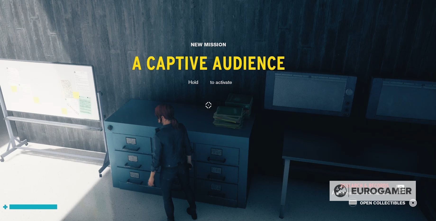 Control A Captive Audience mission, XRay Lightbox puzzle explained